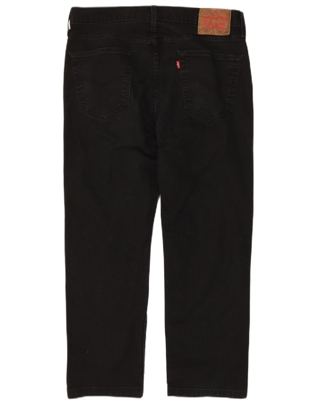Levi's Herren 514 Straight Jeans W34 L27 Schwarze Baumwolle
