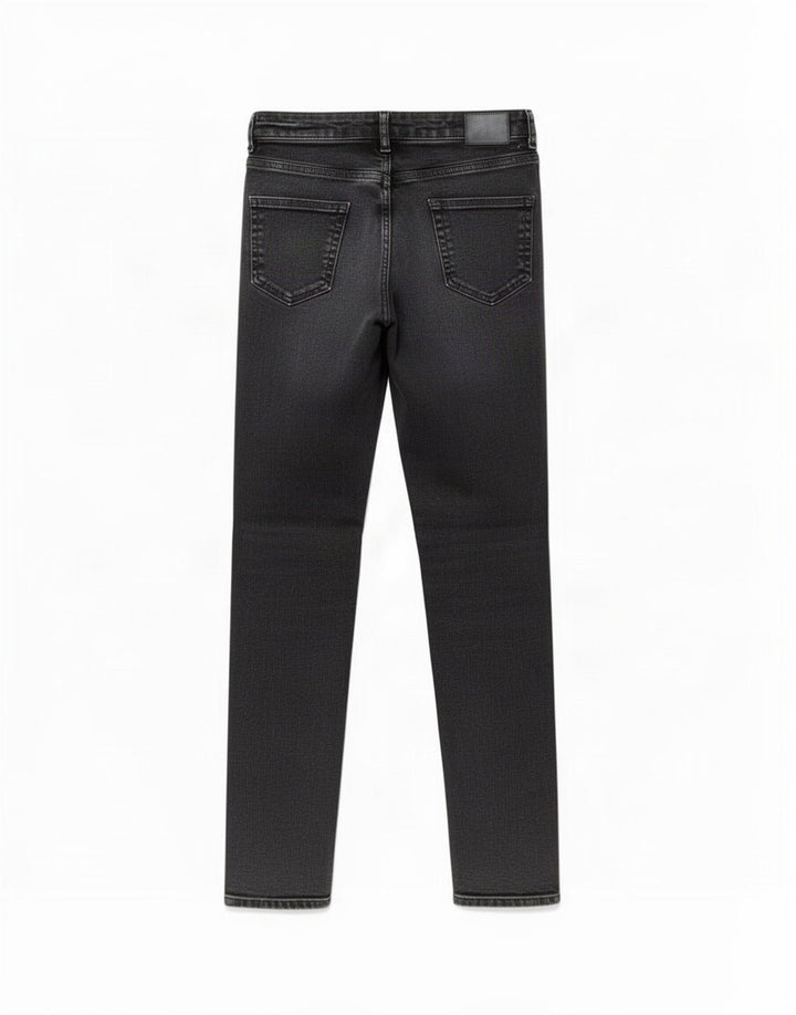 Zara Damen Slim Jeans EU 40 Medium W30 L31 Graue Baumwolle
