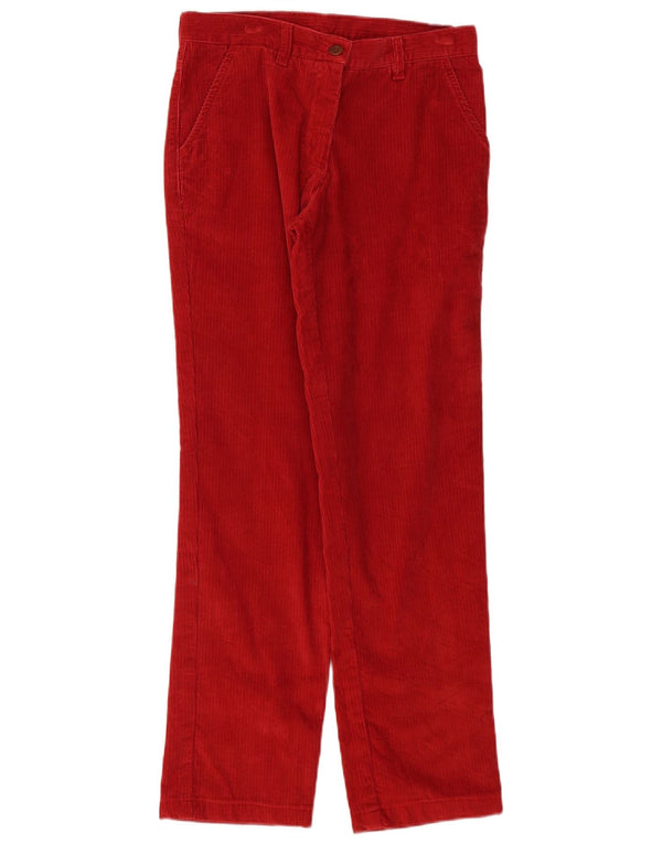 Kappa Damen Cordhose mit perfekter Passform IT 42 Medium W30 L31 Rot