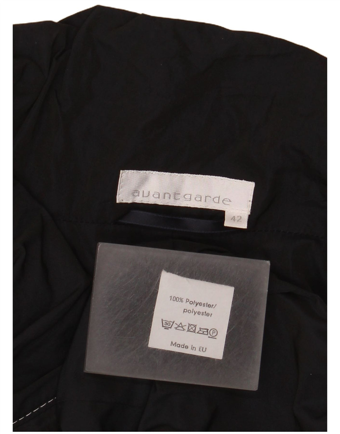 Avant Garde Damen Weste EU 42 Large Schwarz Polyester