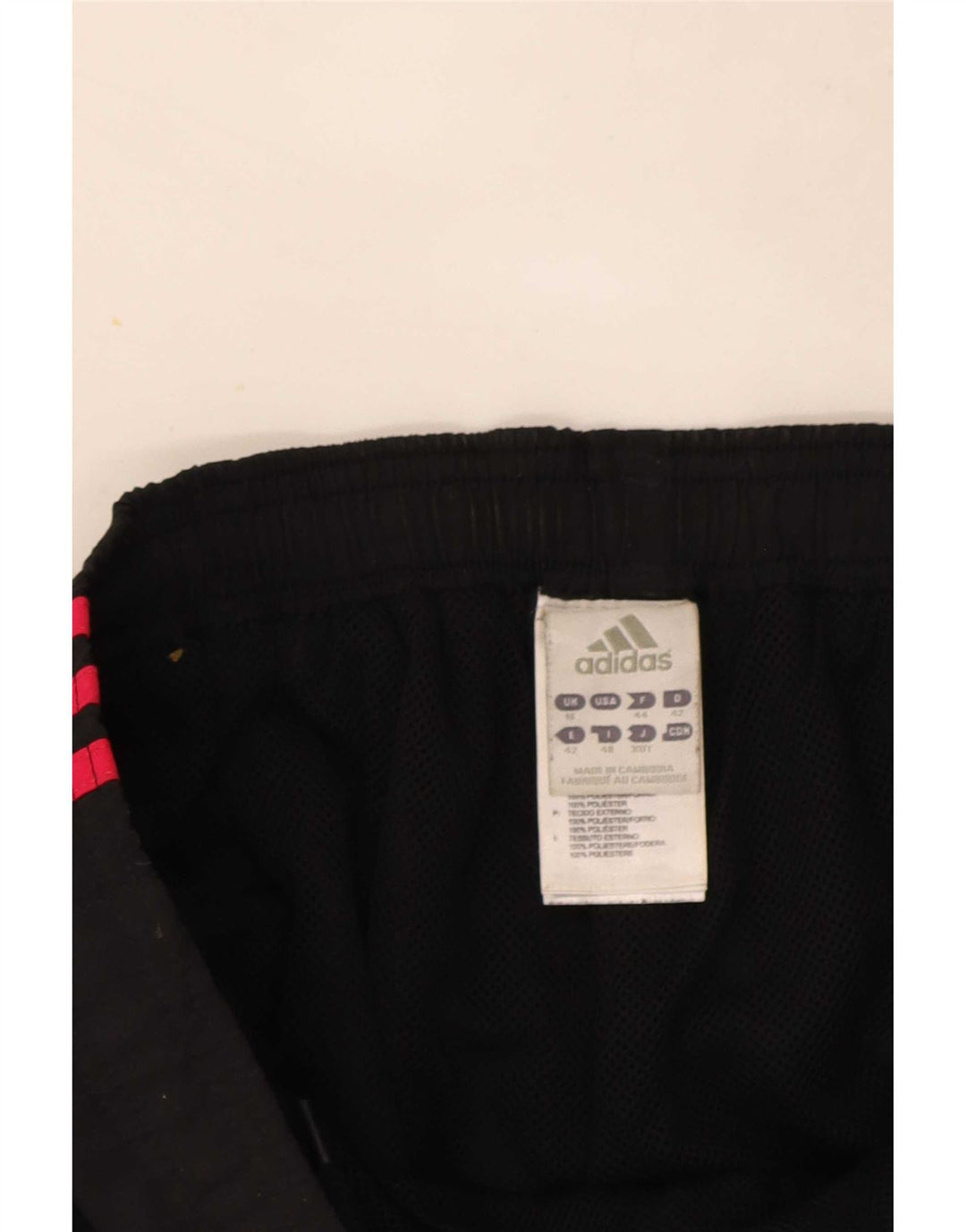 Adidas Damen Capri-Trainingshose, UK 44, Größe L, Schwarz, Polyester