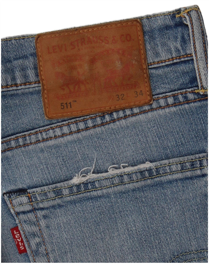 Levi's Herren 511 Slim Jeans W32 L27 Blau