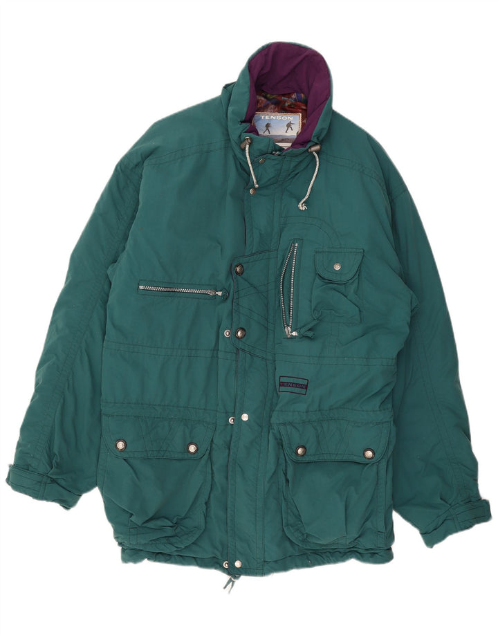 Tenson Herren Skijacke mit Kapuze UK 42 XL Grün