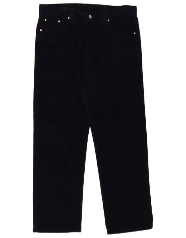 Carrera Gerade Cordhose für Herren, W36, L29, Marineblau, Baumwolle
