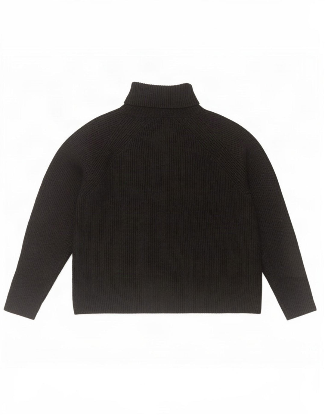 Marks & Spencer Damen-Pullover, übergroß, Rollkragenpullover, Gr. 40, Größe L, Schwarz