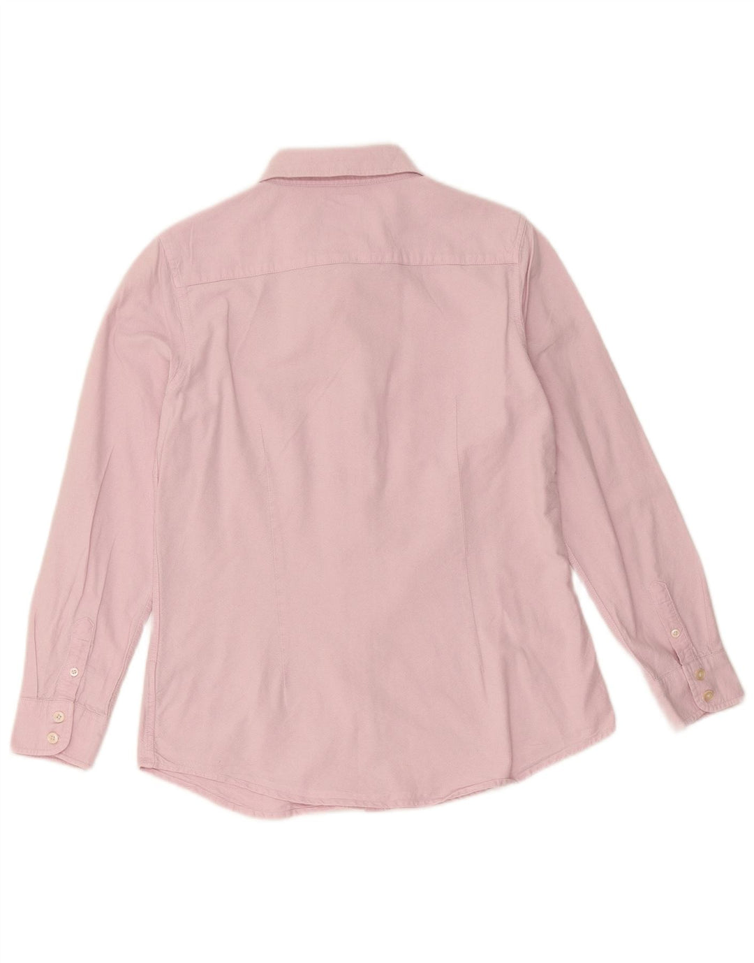 Crew Clothing Damen-Hemd UK 12 aus mittelrosa Baumwolle