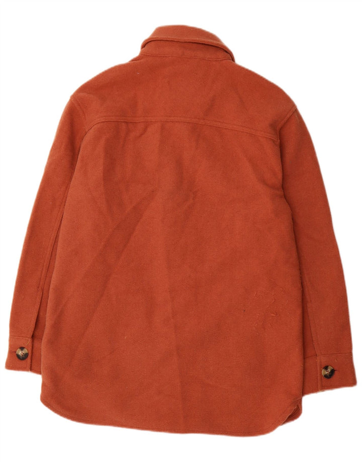 Übergroße Utility-Jacke für Damen von Fat Face, UK 10, Größe S, Orange, Polyester