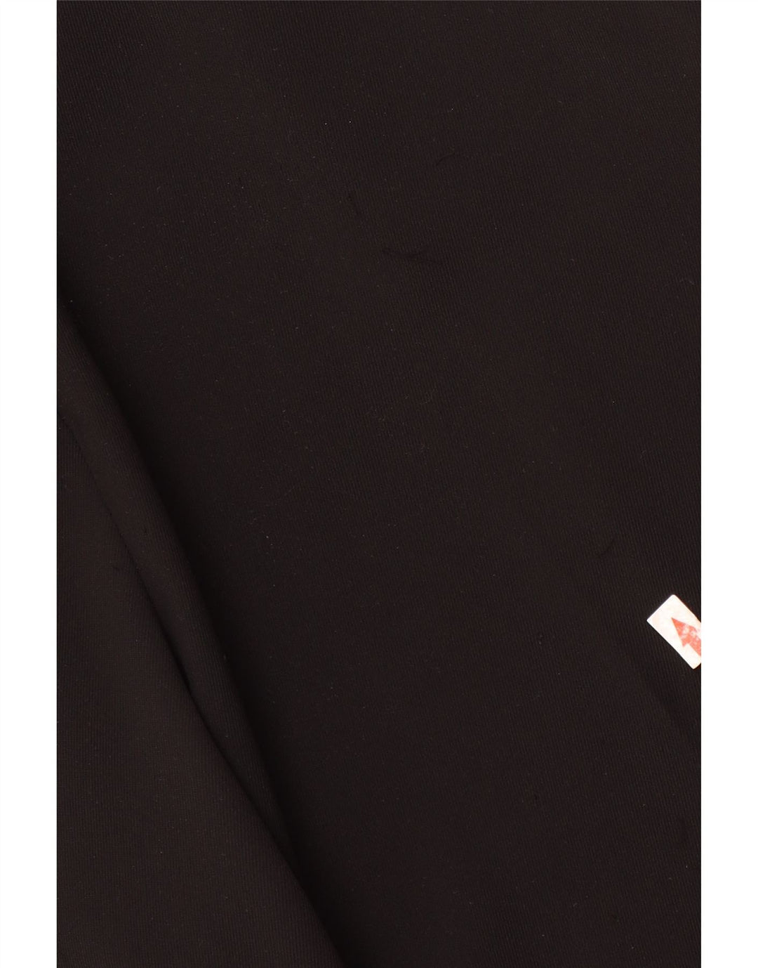 Zara Damen-Chinohose mit weitem Bein, mittelgroß, W28, L29, schwarzes Polyester