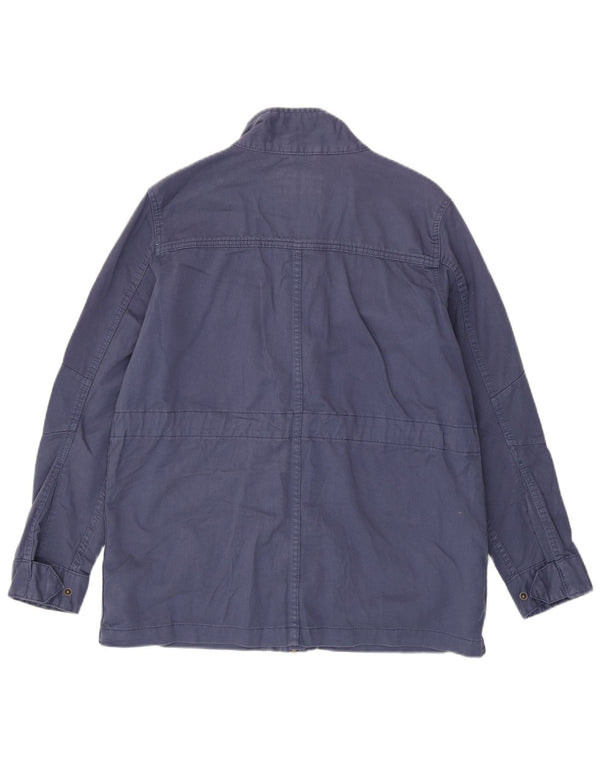 Marks & Spencer Damen Übergroße Utility-Jacke UK 10 Small Marineblau