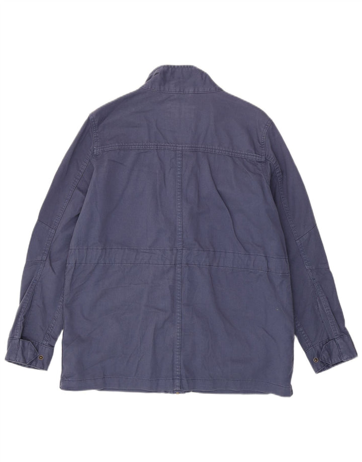 Marks & Spencer Damen Übergroße Utility-Jacke UK 10 Small Marineblau