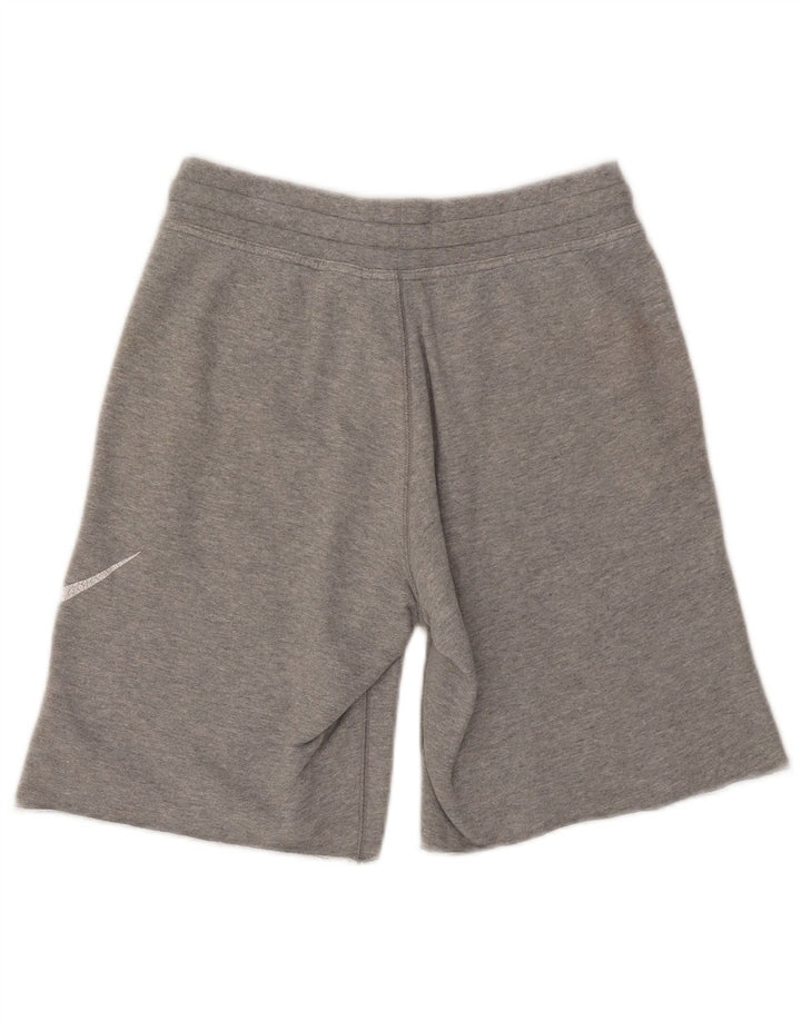 Nike Herren-Sportshorts mit Grafik, Größe S, graue Baumwolle