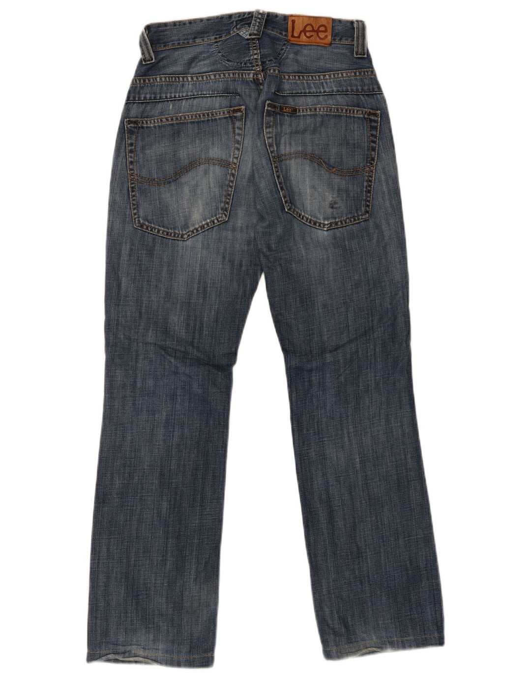 LEE Damen Knox Dart Straight Jeans W29 L29 Blaue Baumwolle