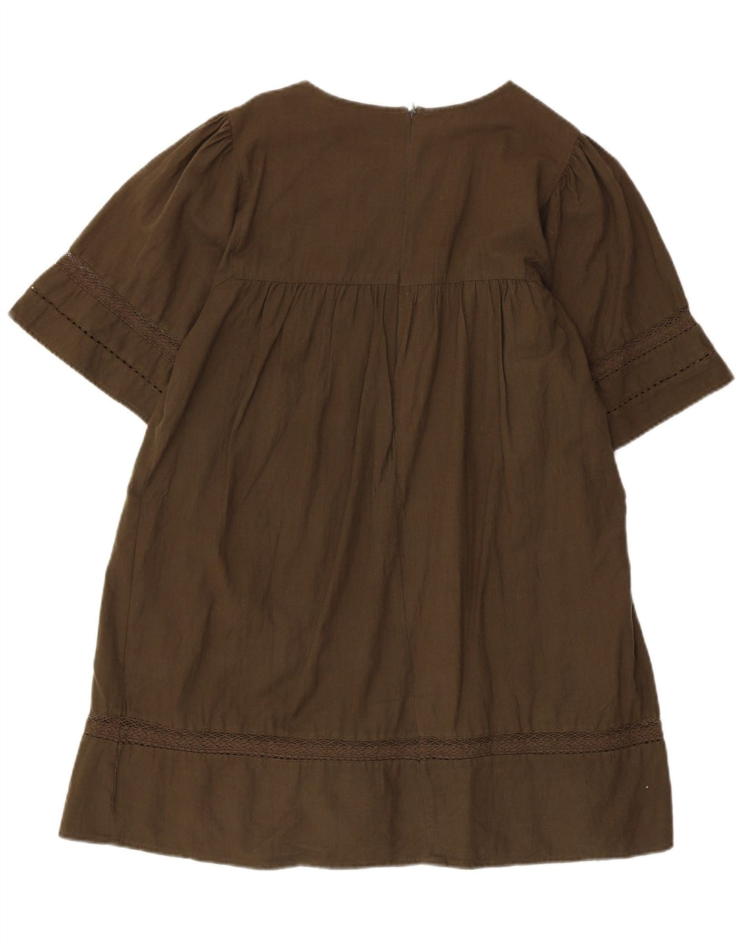 Zara Damen Playsuit UK 14 Medium Khaki
