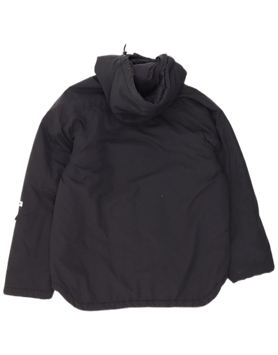 Champion Damen-Jacke mit Kapuze, gepolstert, UK 16, Größe L, Schwarz, Polyester