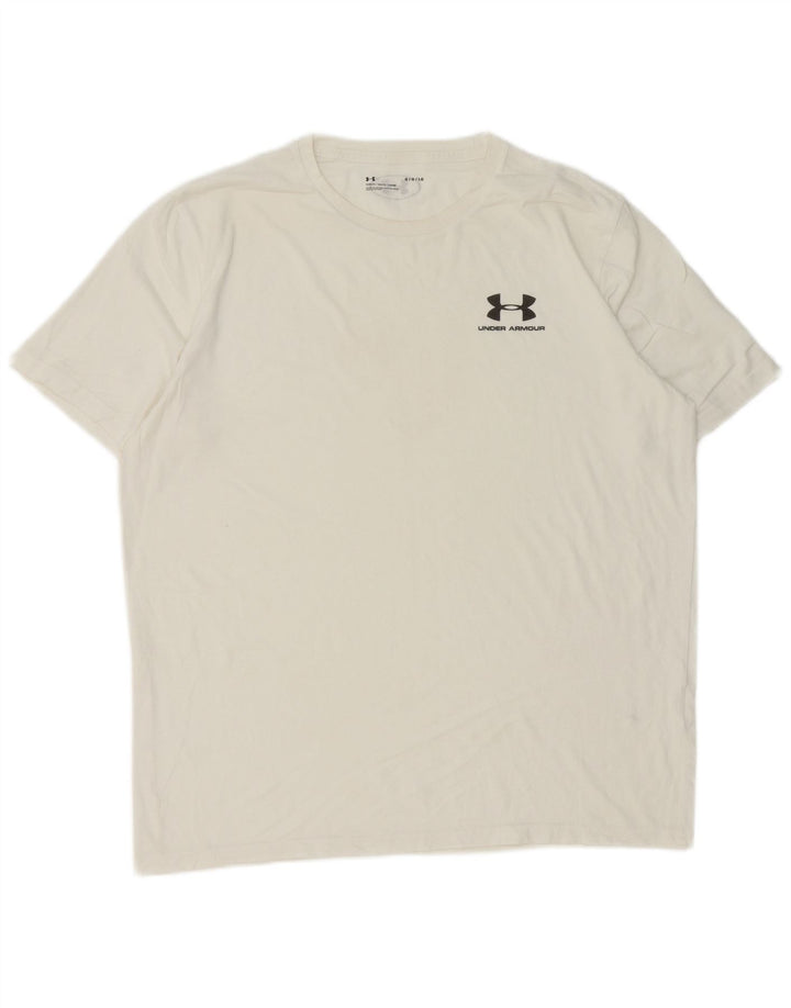 Under Armour Herren T-Shirt Top Large Weiß