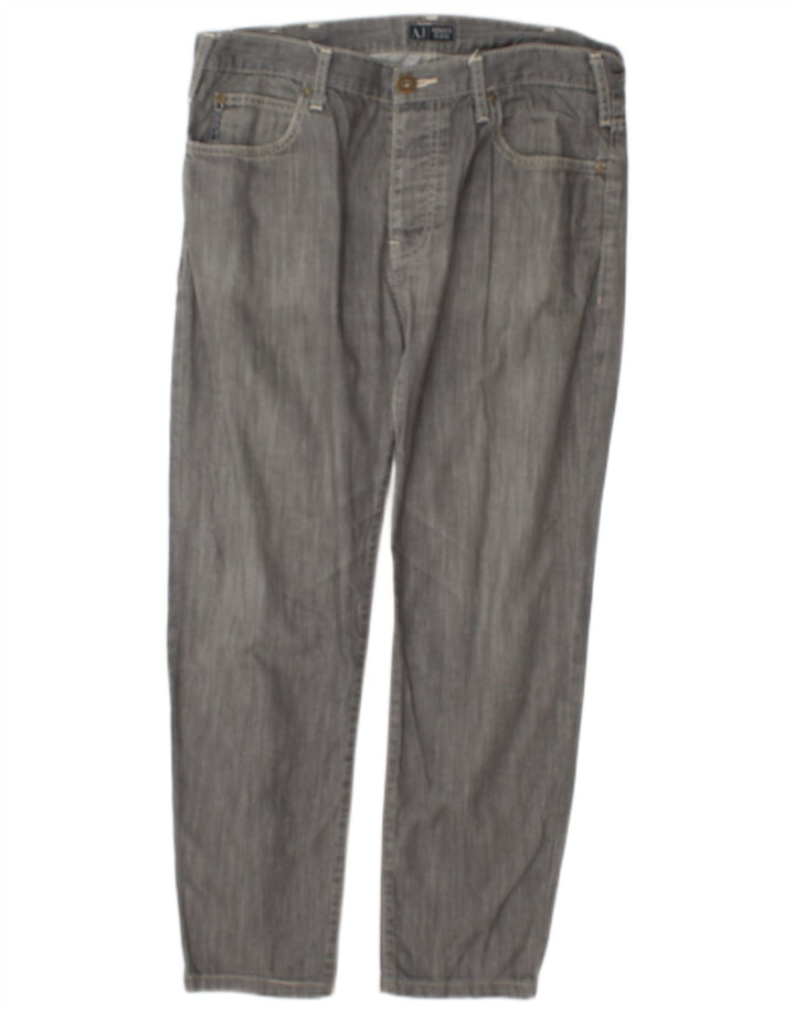 Armani Herren Slim Jeans W33 L27 Grau