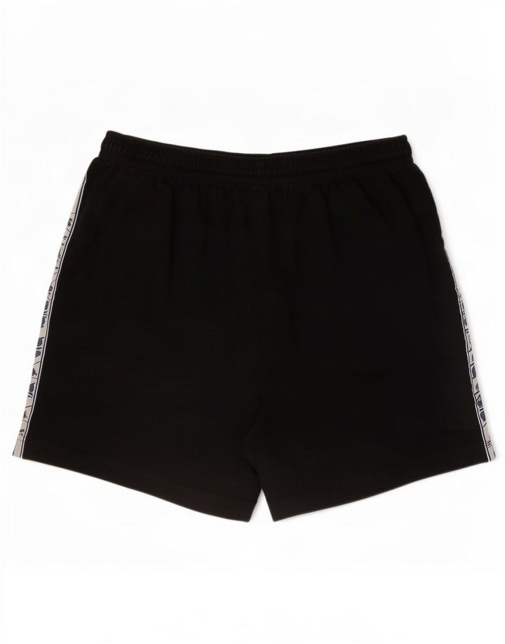Diadora Herren-Sportshorts mit Grafik, Mittelschwarzes Farbblock-Polyester