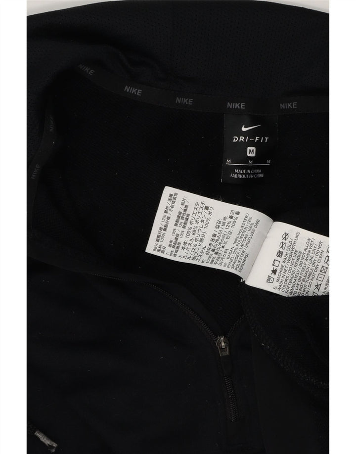 Nike Herren-Kapuzenpullover mit grafischem Reißverschluss und Reißverschluss, mittleres Marineblau, Polyester