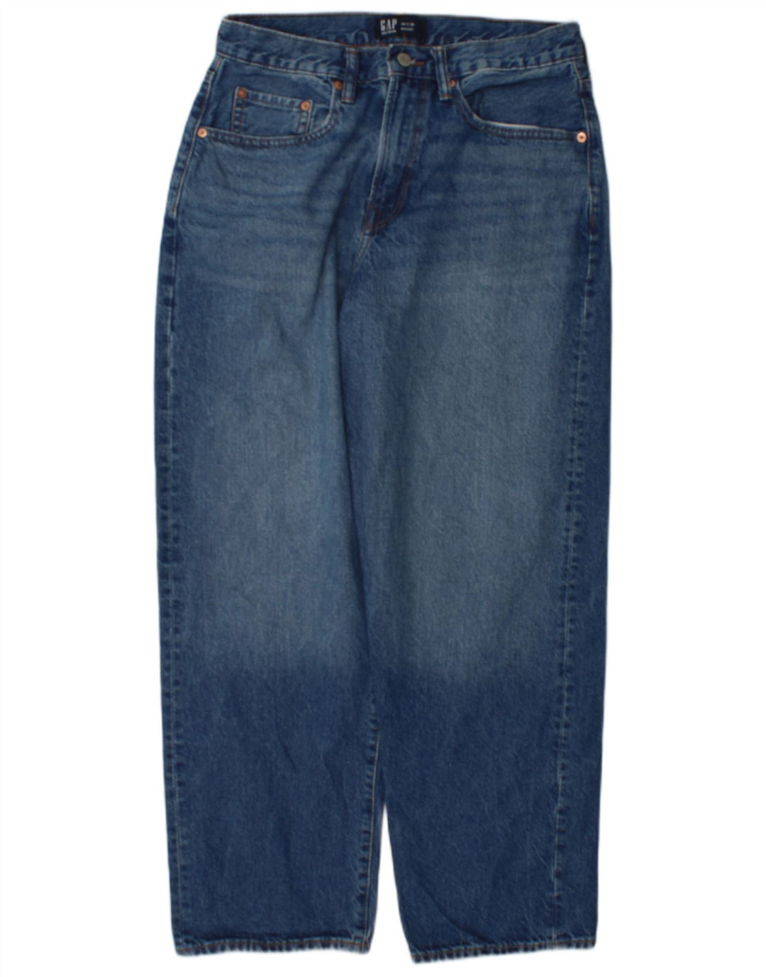 Gap lockere Damenjeans W29 L30 marineblaue Baumwolle