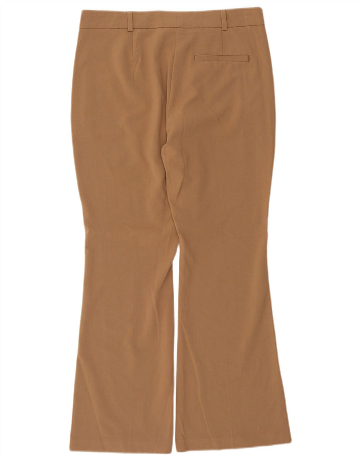 Marks & Spencer Damen Bootcut-Chinohose UK 12 Medium W30 L28 Beige