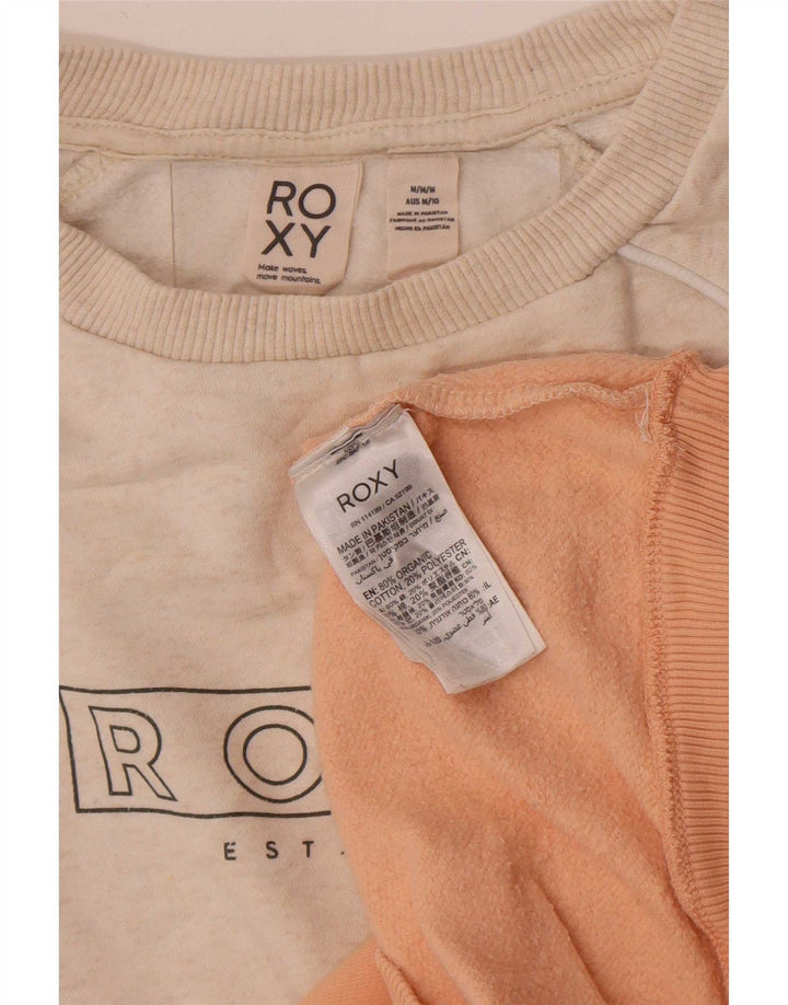 Roxy Damen-Sweatshirt-Pullover, Größe M, mehrfarbig, Farbblock