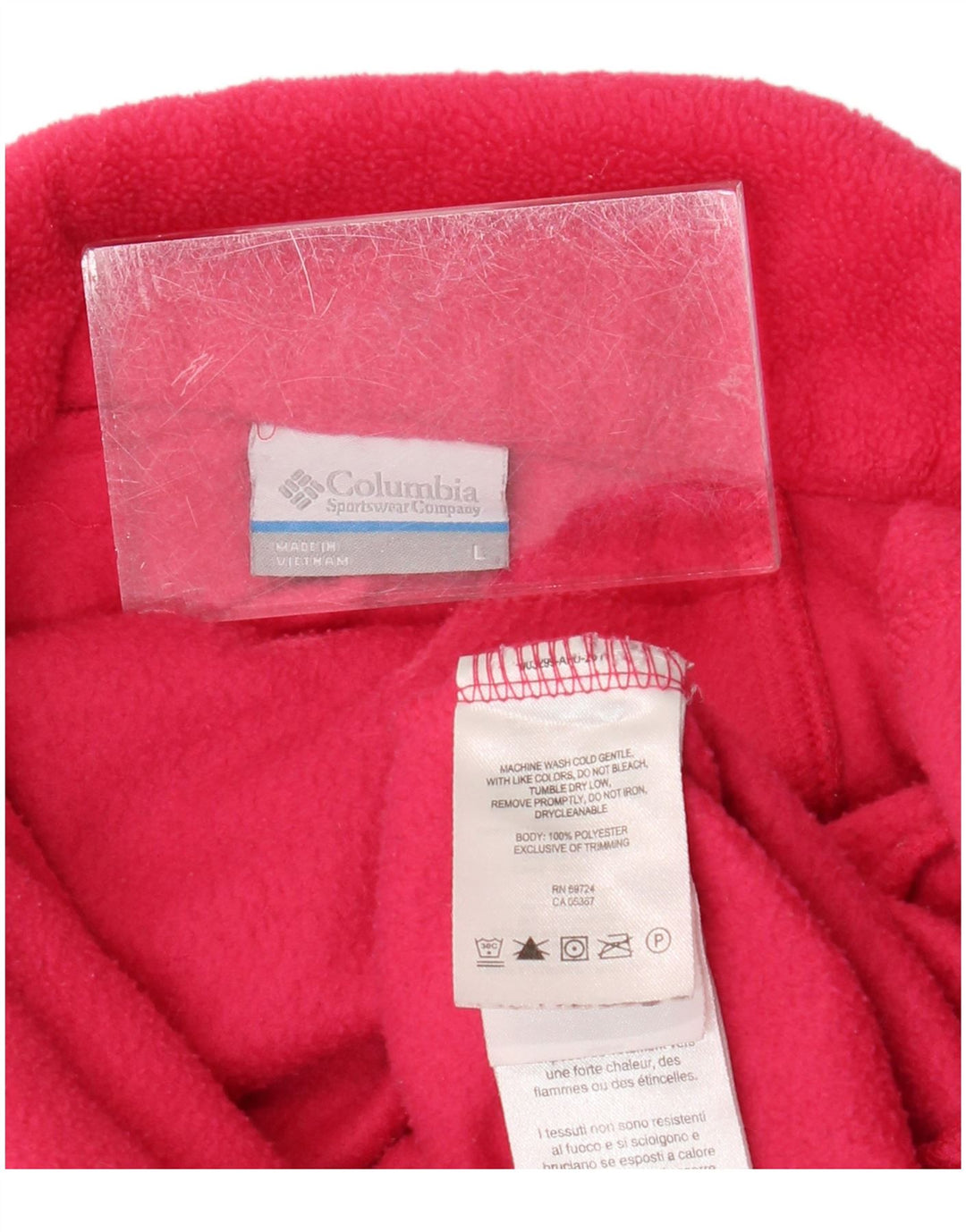 COLUMBIA Damen Fleecejacke UK 16 Large Rosa Polyester