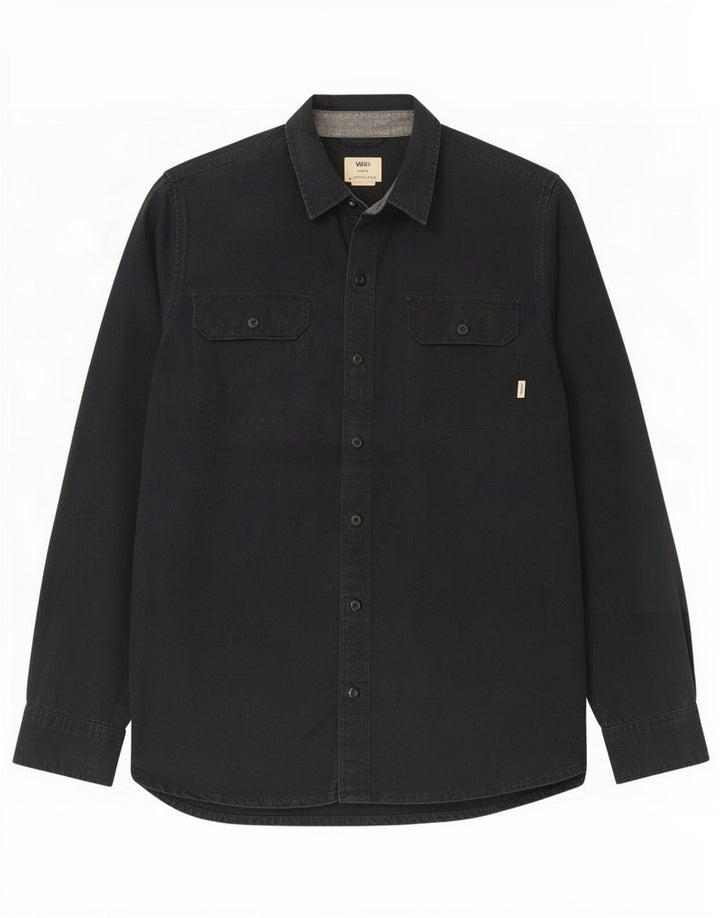Vans Herrenhemd Mittelschwarze Baumwolle