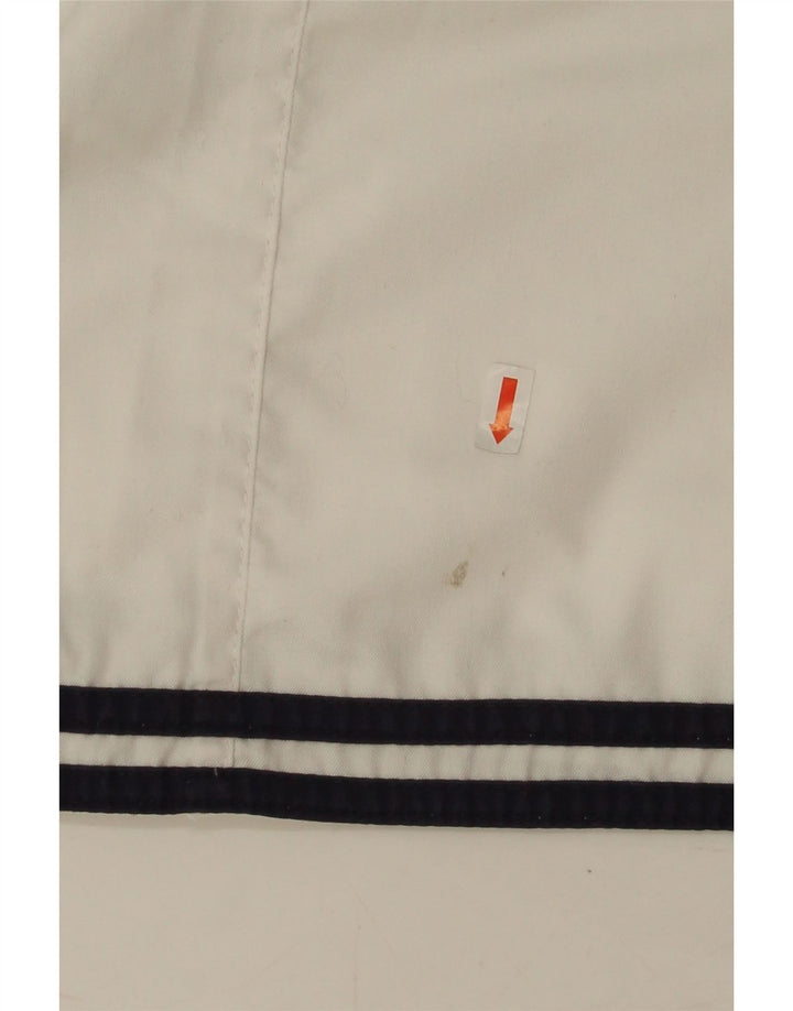 Ellesse Womens Graphic Minirock UK 10 Small W24 Weißer Farbblock