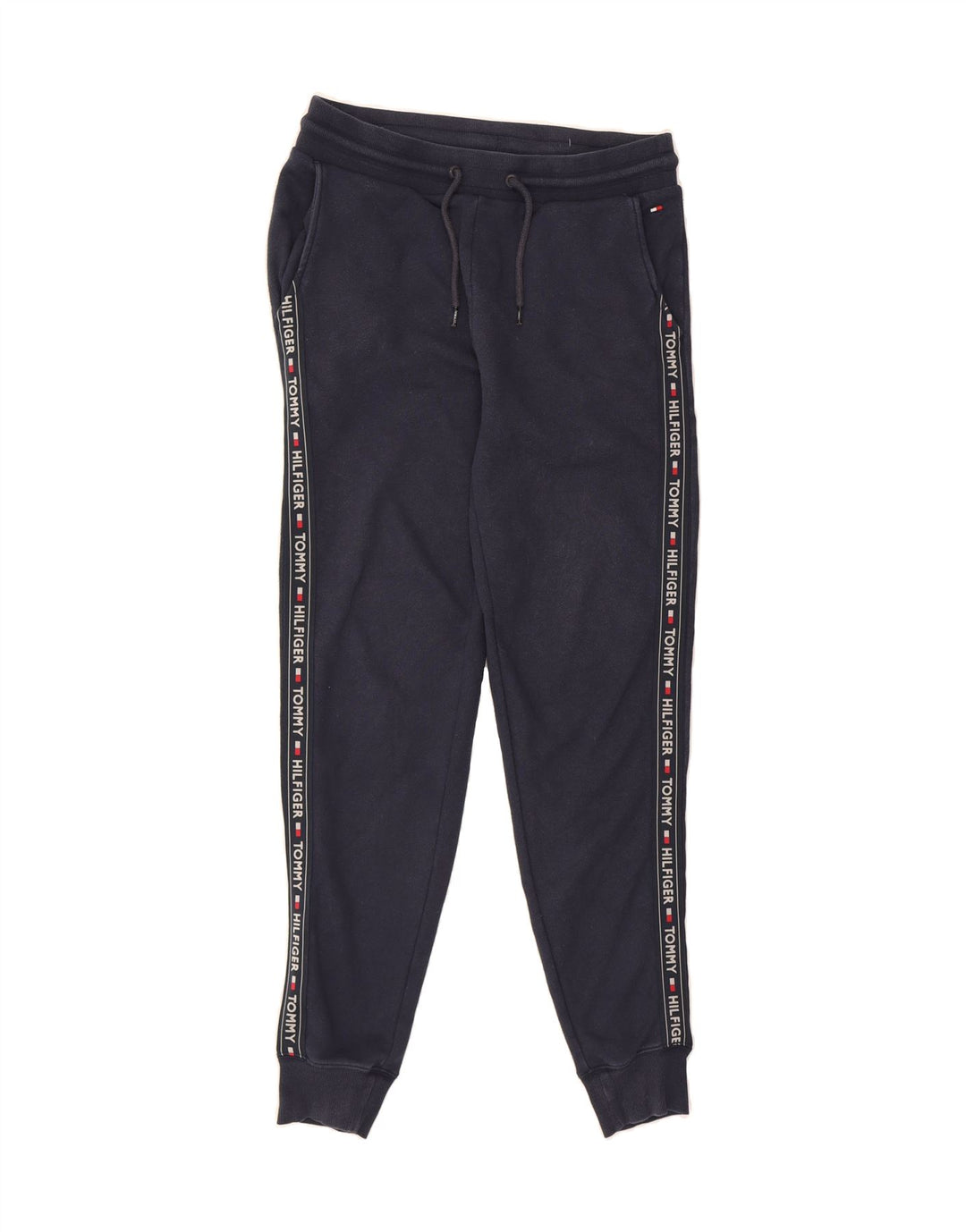 CHAMPION Mens Graphic Tracksuit Trousers Joggers Medium  Navy Blue Cotton Vintage Champion and Second-Hand Champion from Messina Hembry 