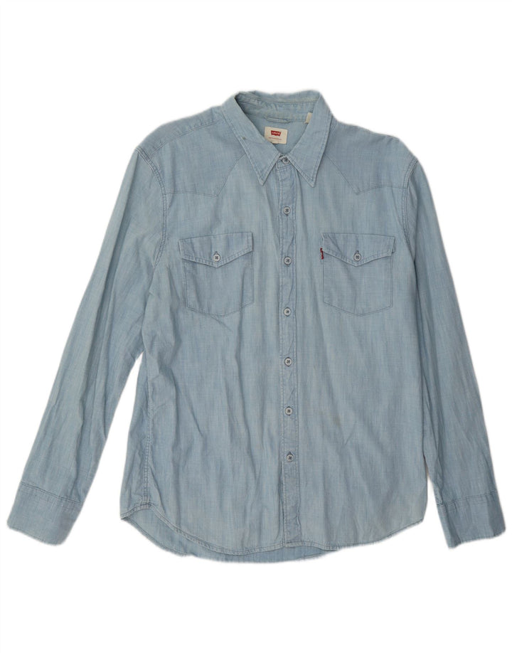 Levi's Herrenhemd Large Blau
