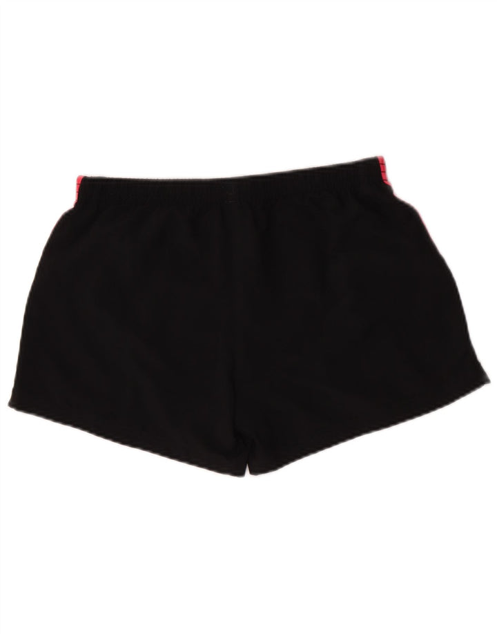 Adidas Damen Sportshorts UK 10 Small Schwarz Polyester