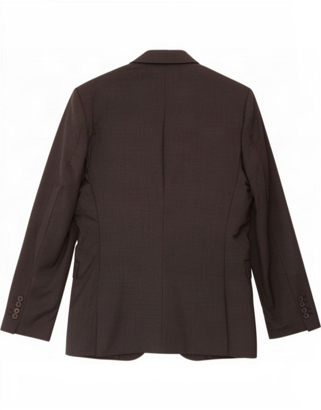 Hugo Boss Herren-Blazer mit 2 Knöpfen, EU 48, mittelschwarze Wolle
