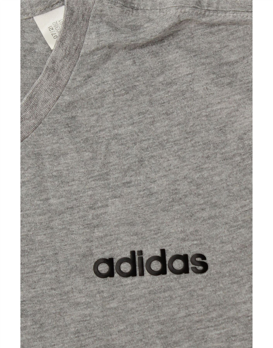 ADIDAS Herren T-Shirt Top Small Grau Baumwolle