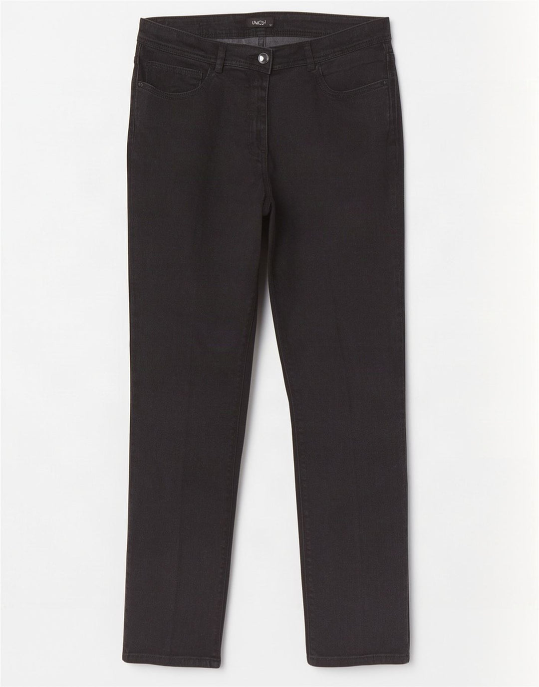 M&Co Damen Slim Jeans UK 12 Medium W32 L30 Schwarz