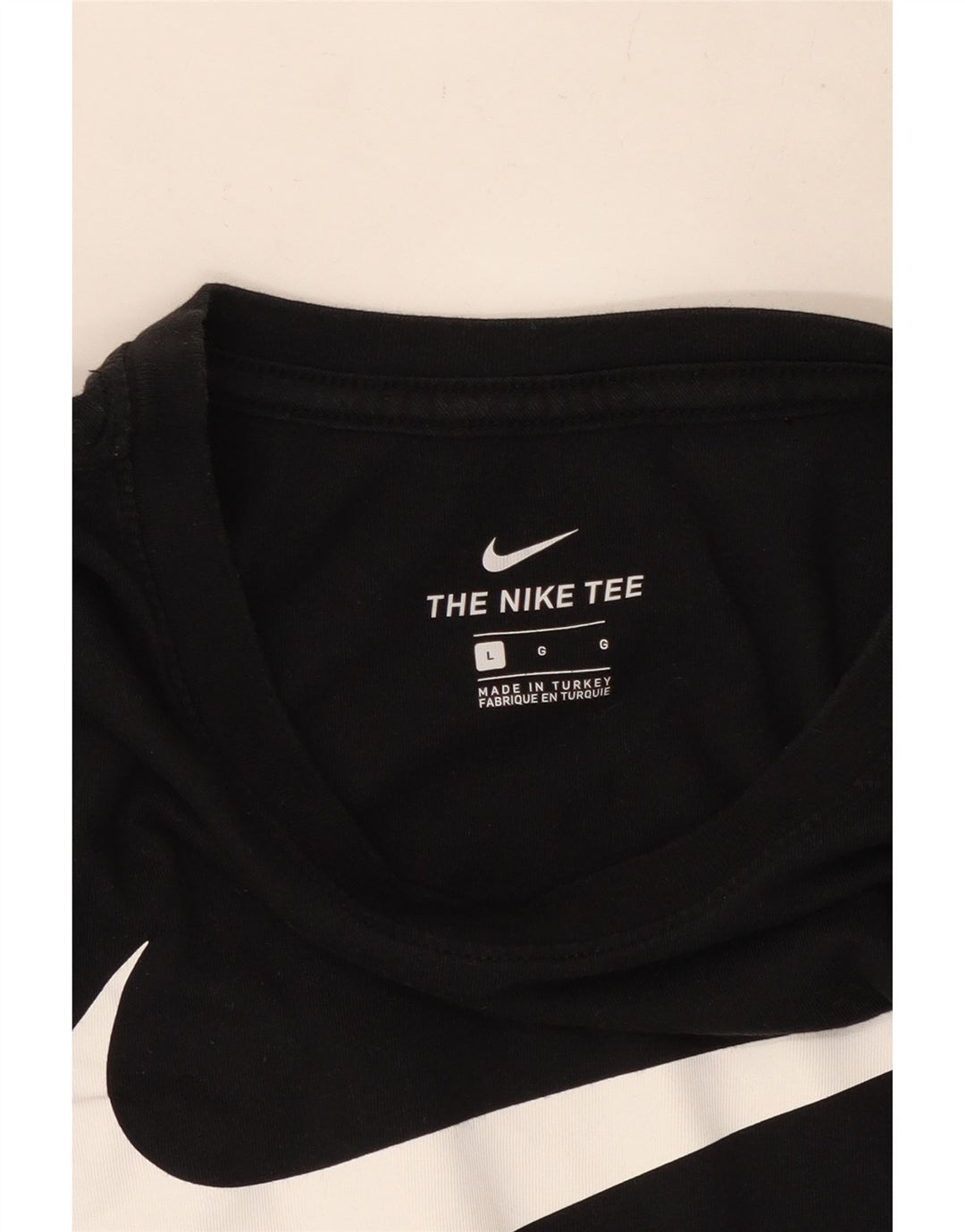 Nike Herren-T-Shirt mit Grafik, Größe L, Schwarz