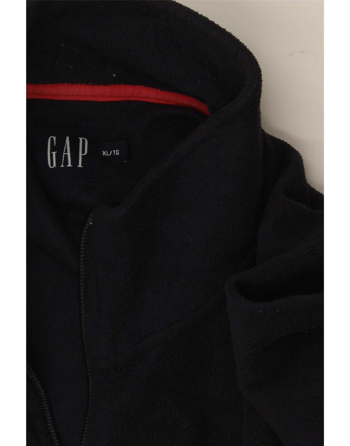 Gap Herren-Fleecepullover mit Reißverschluss, XL, Marineblau