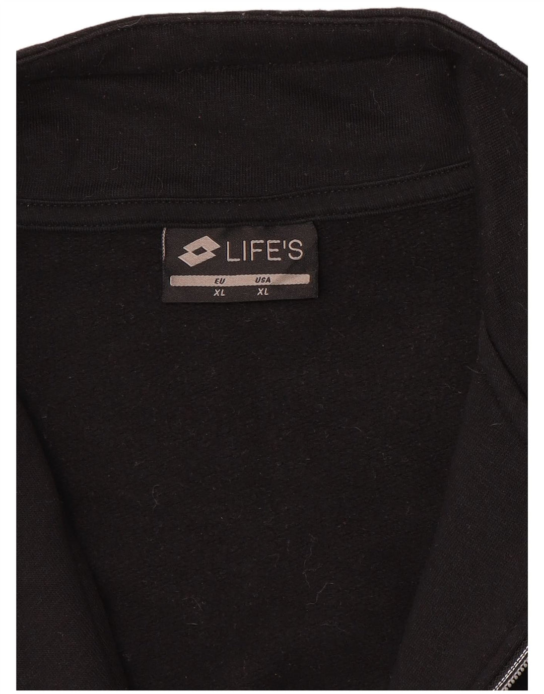 LOTTO Damen-Trainingsanzug-Top-Jacke UK 18 XL Schwarz