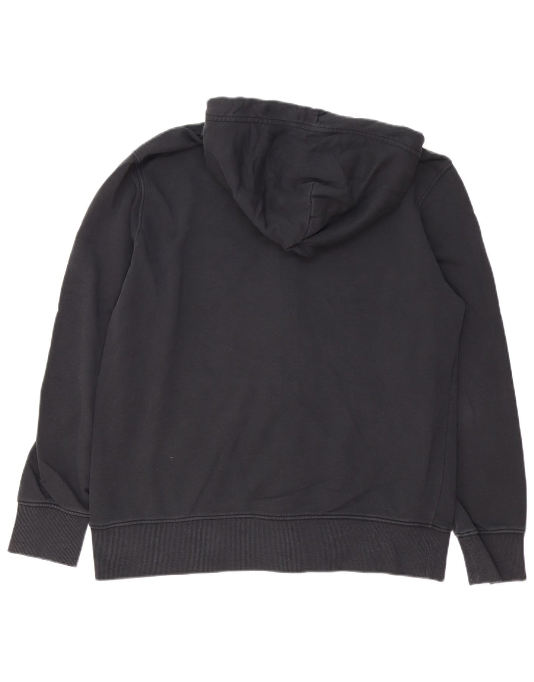 GANT Herren-Kapuzenpullover mit Reißverschluss, groß, aus schwarzer Baumwolle