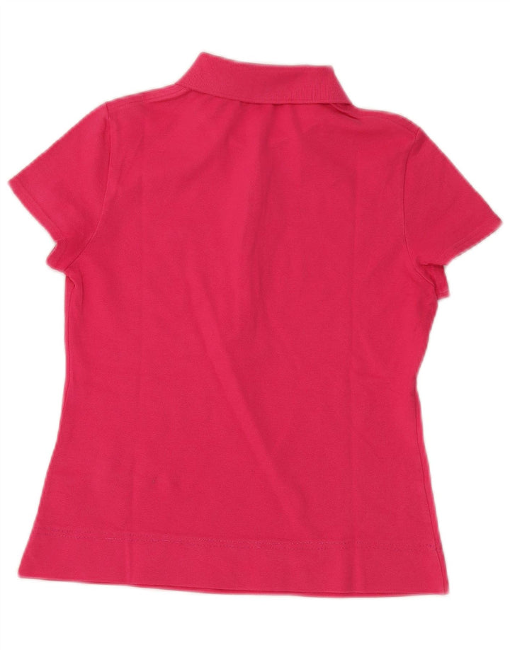 Lacoste Damen Poloshirt Größe 36 Small Pink