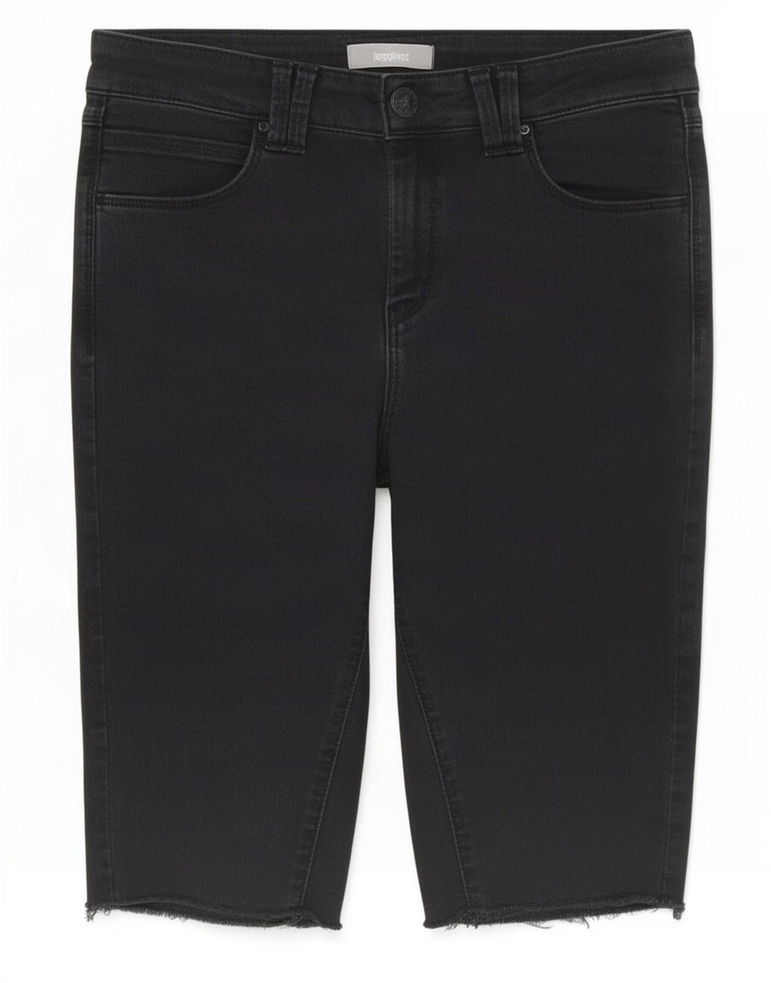 Marks & Spencer Damen Jeansshorts UK 12 Medium W30 Graue Baumwolle