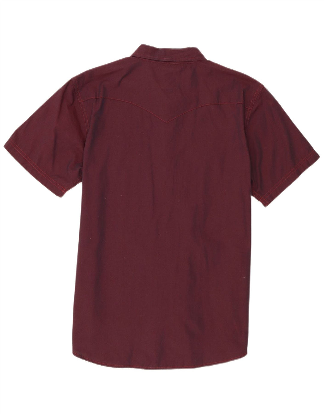 Levi's Herren-Kurzarmhemd, Größe L, Kastanienbraun, Baumwolle