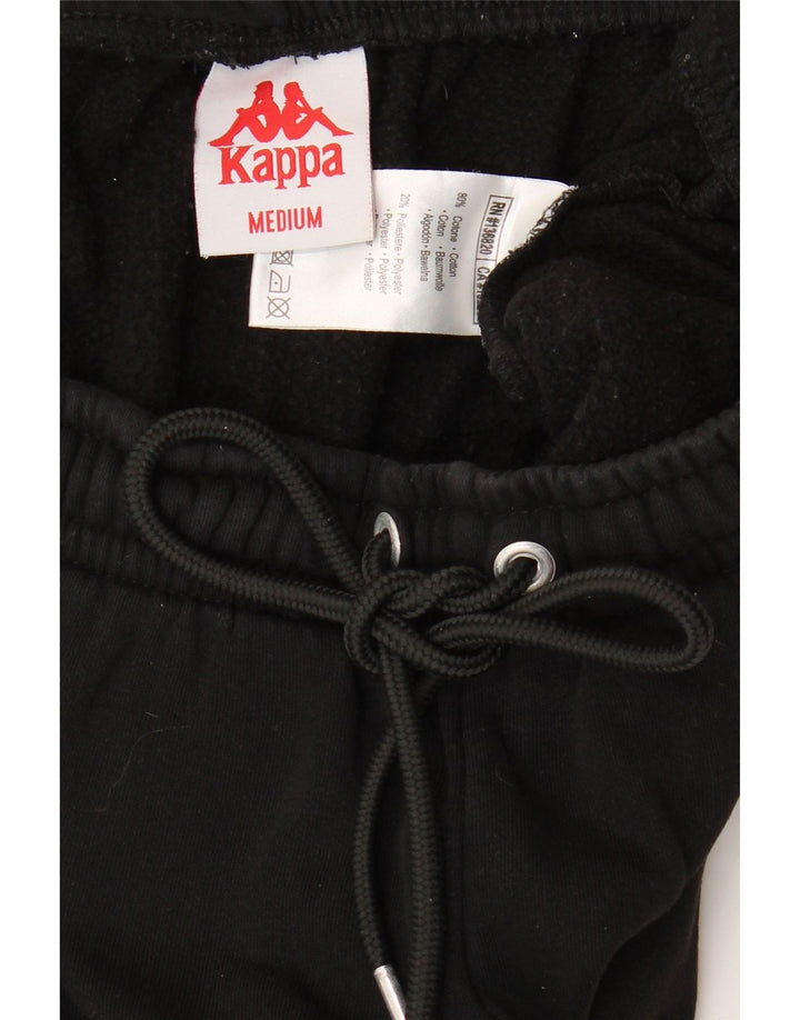 KAPPA Mens Sport Shorts Medium  Black Cotton Vintage Kappa and Second-Hand Kappa from Messina Hembry 