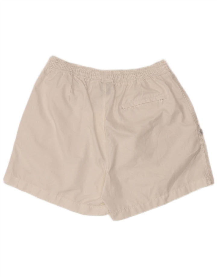 NIKE Womens Chino Shorts Large W32  White Polyester