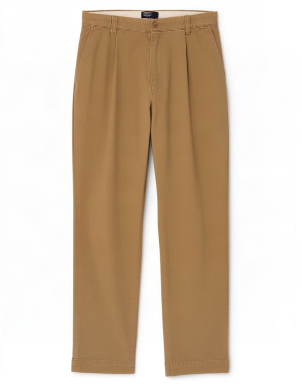 Polo Ralph Lauren Herren Pegged Chino Hose W34 L34 Beige Baumwolle