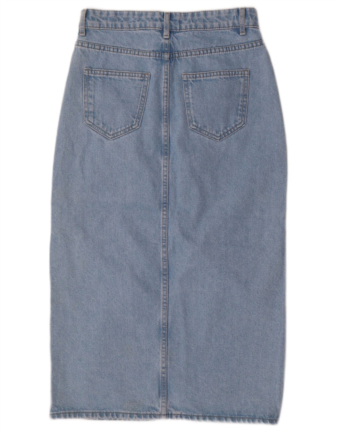 Only Damen Jeansrock XS W25 Blaue Baumwolle