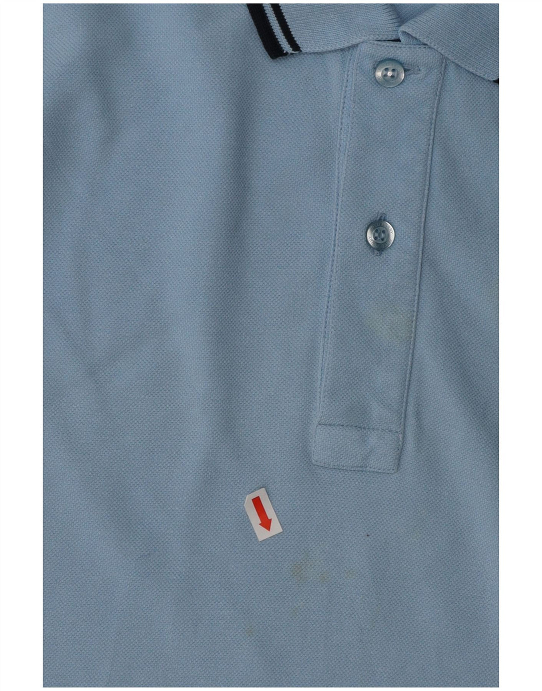 FRED PERRY Herren-Poloshirt aus mittelblauer Baumwolle