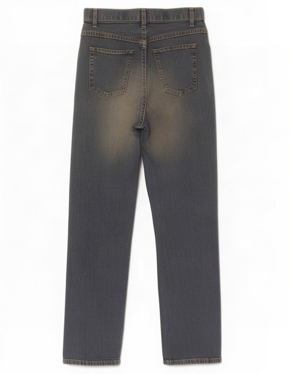Marks & Spencer Damen Straight Jeans UK 14 Medium W30 L29 Blaue Baumwolle