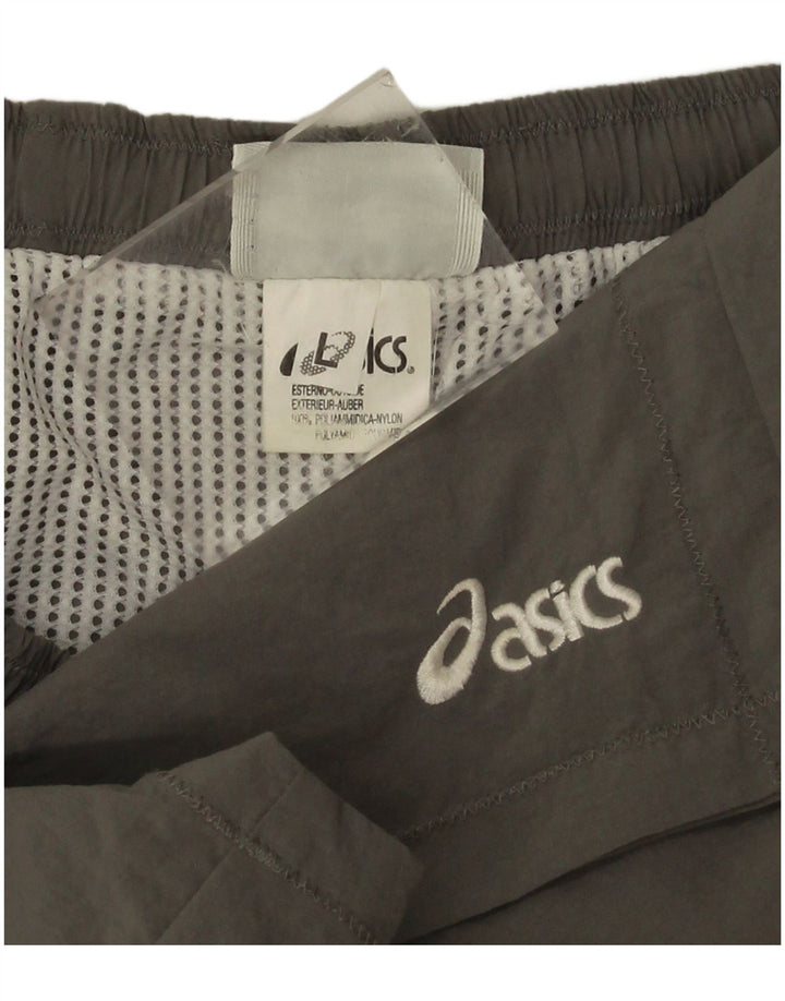 Asics Herren-Sportshorts, groß, graues Polyamid