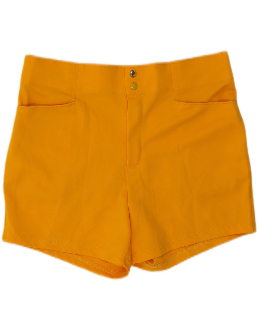 RUSSELL ATHLETIC Womens Shorts XL W36  Yellow Polyester Vintage Russell Athletic and Second-Hand Russell Athletic from Messina Hembry 