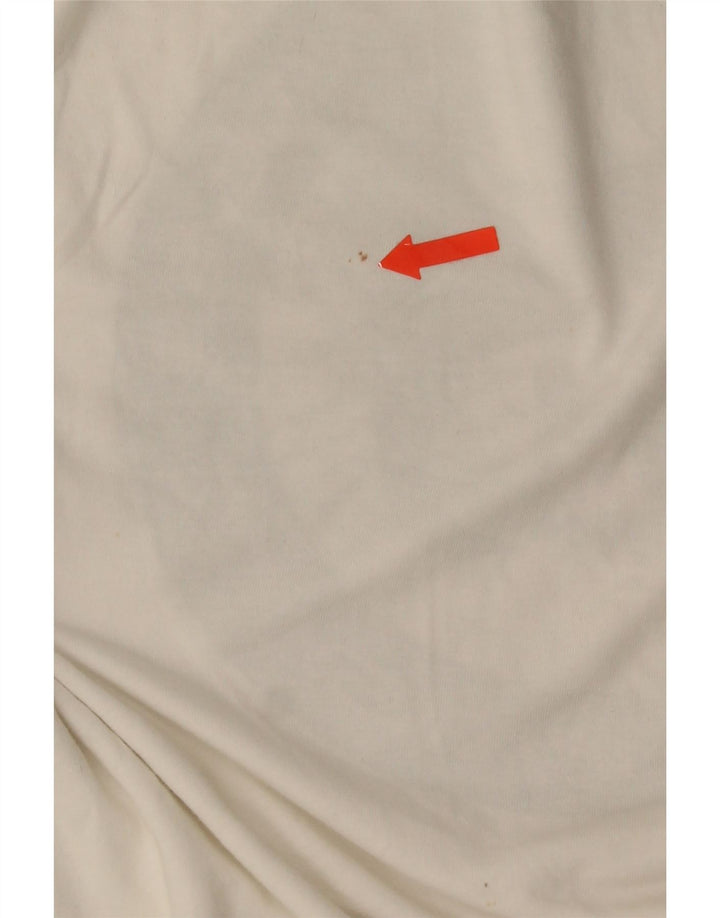 Quiksilver Herren-T-Shirt mit normaler Passform und Grafik, Mittelweiß